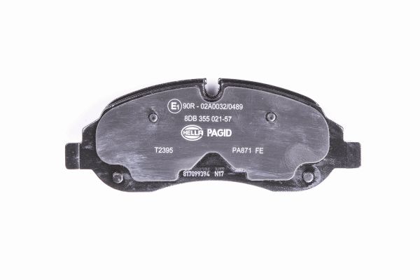 Klocki hamulcowe HELLA 8DB 355 021-571