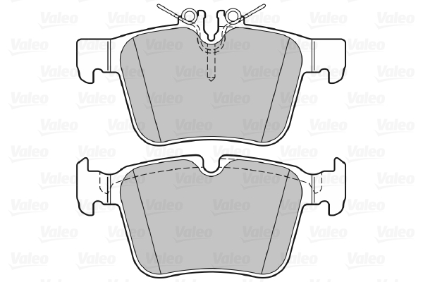 Klocki hamulcowe VALEO 601489