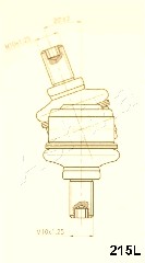 Łącznik stabilizatora ASHIKA 106-02-215L