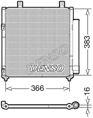Skraplacz klimatyzacji DENSO DCN45007