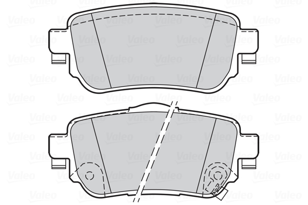 Klocki hamulcowe VALEO 302165
