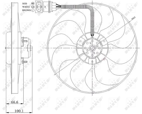 Wentylator NRF 47204