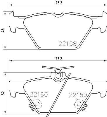 Klocki hamulcowe HELLA 8DB 355 023-341