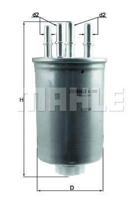 Filtr paliwa KNECHT KL 1026
