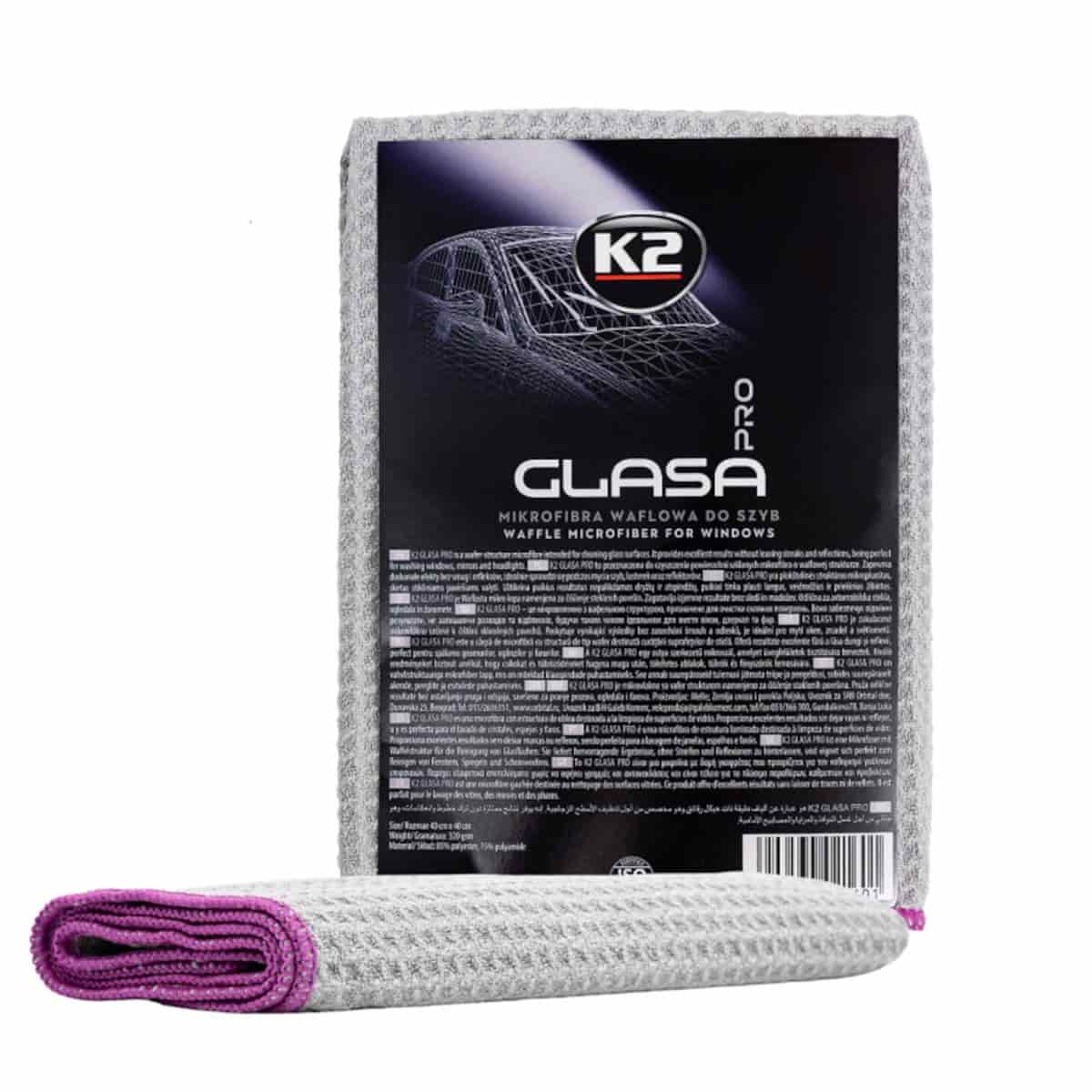 K2-GLASA PRO MIKROFIBRA WAFLOWA DO SZYB