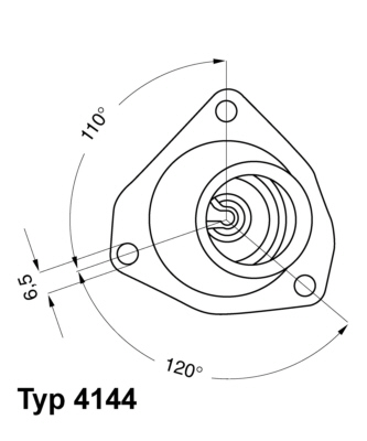 Termostat WAHLER 4144.92D