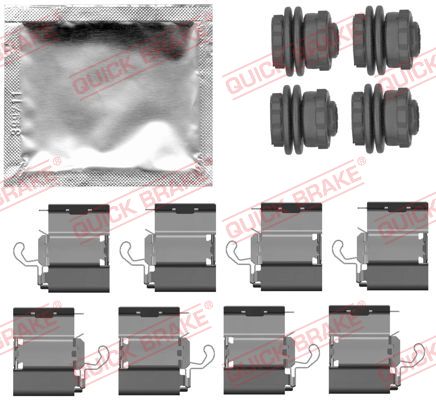 Zestaw akcesoriów montażowych  klocków hamulcowych QUICK BRAKE 109-0140