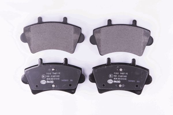 Klocki hamulcowe HELLA 8DB 355 010-021