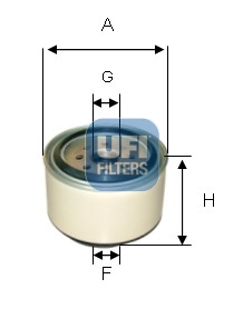 Filtr paliwa UFI 24.138.00