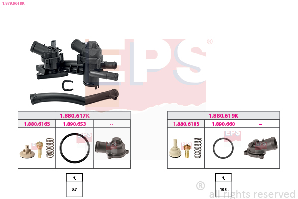 Termostat, środek chłodzący EPS 1.879.961KK