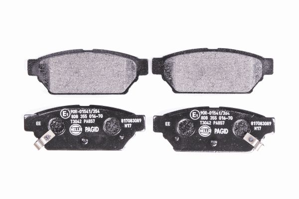 Klocki hamulcowe HELLA PAGID 8DB 355 016-701