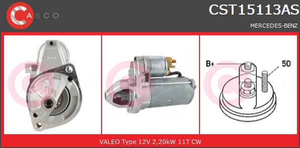 Rozrusznik CASCO CST15113AS