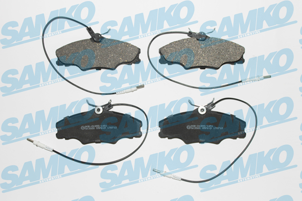 Klocki hamulcowe SAMKO 5SP619