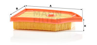 Filtr powietrza MANN-FILTER C 26 040