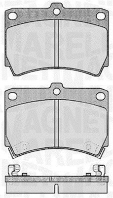 Klocki hamulcowe MAGNETI MARELLI 363916060286