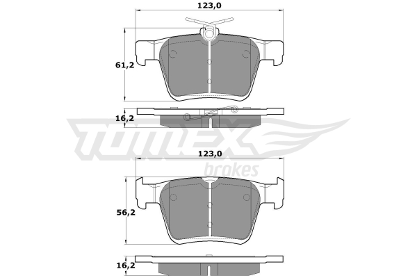 Klocki hamulcowe TOMEX BRAKES TX 17-05