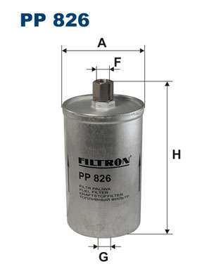 Filtr paliwa FILTRON PP826