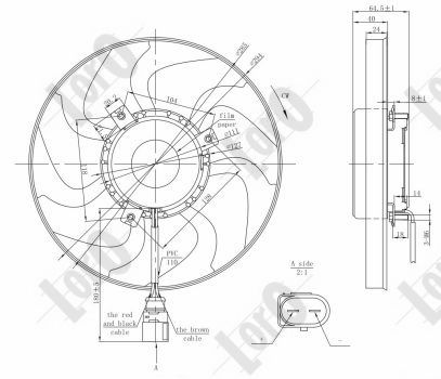 Wentylator ABAKUS 003-014-0009