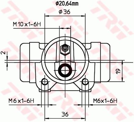 Cylinderek TRW BWF137