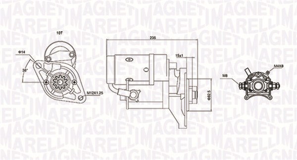 Rozrusznik MAGNETI MARELLI 063721089010