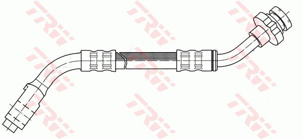 Przewód hamulcowy elastyczny TRW PHD294