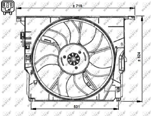 Wentylator NRF 47727