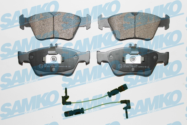 Klocki hamulcowe SAMKO 5SP409A