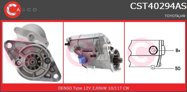 Rozrusznik CASCO CST40294AS