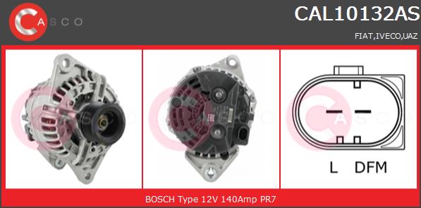 Alternator CASCO CAL10132AS