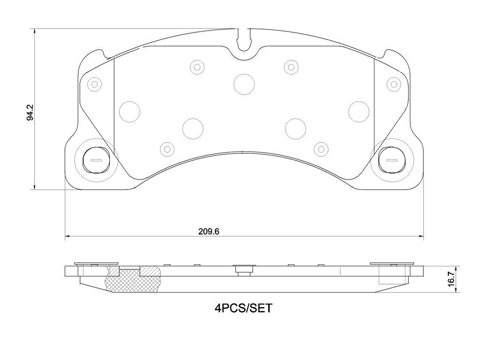 Klocki hamulcowe BREMBO P 65 053