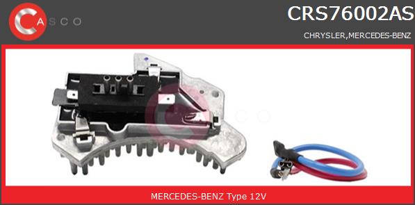 Opornik wentylatora CASCO CRS76002AS