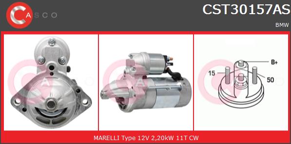 Rozrusznik CASCO CST30157AS