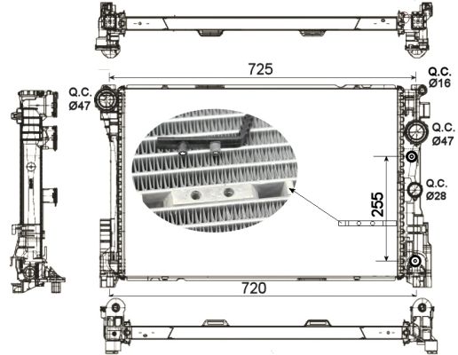 Chłodnica NRF 53141