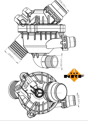 Termostat NRF 725004