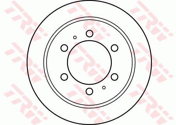 Tarcza hamulcowa TRW DF4133