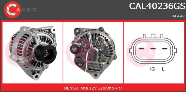 Alternator CASCO CAL40236GS