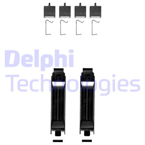 Zestaw akcesoriów montażowych  klocków hamulcowych DELPHI LX0681