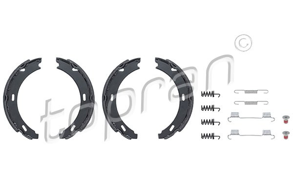 Zestaw szczęk hamulcowych TOPRAN 401 025