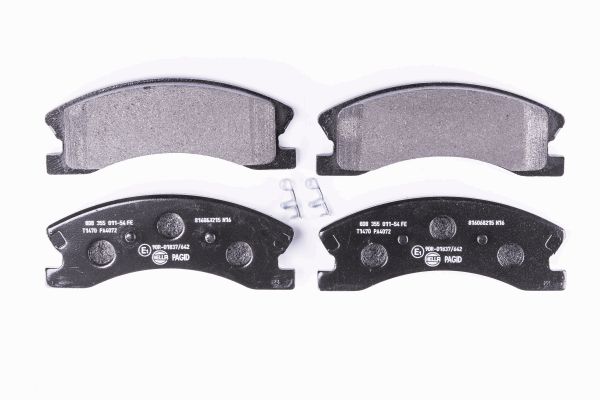Klocki hamulcowe HELLA 8DB 355 011-541