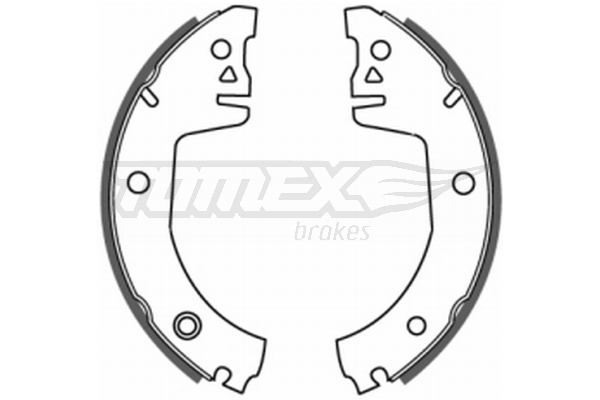 Szczęki hamulcowe TOMEX BRAKES TX 20-08