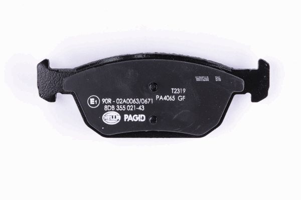 Klocki hamulcowe HELLA 8DB 355 021-431