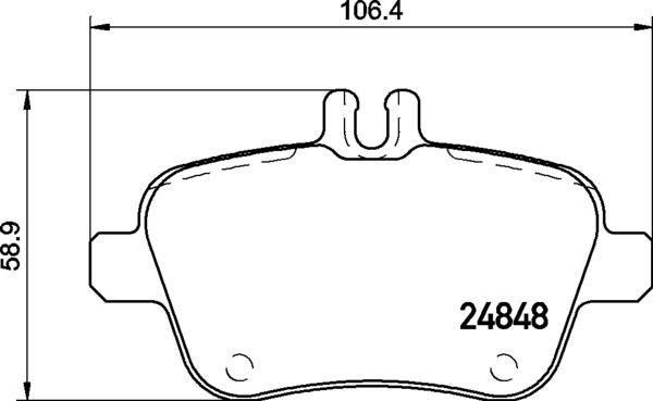 Klocki hamulcowe BREMBO P 50 135