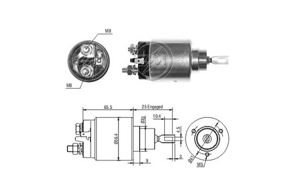 Elektromagnes rozrusznika ERA ZM2777