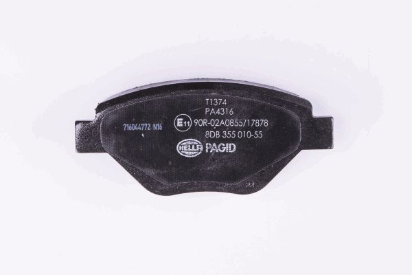 Klocki hamulcowe HELLA 8DB 355 010-551