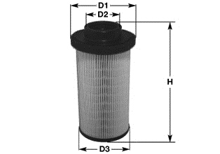 Filtr paliwa CLEAN FILTERS MG1653