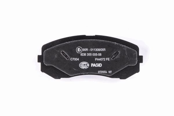 Klocki hamulcowe HELLA 8DB 355 005-581