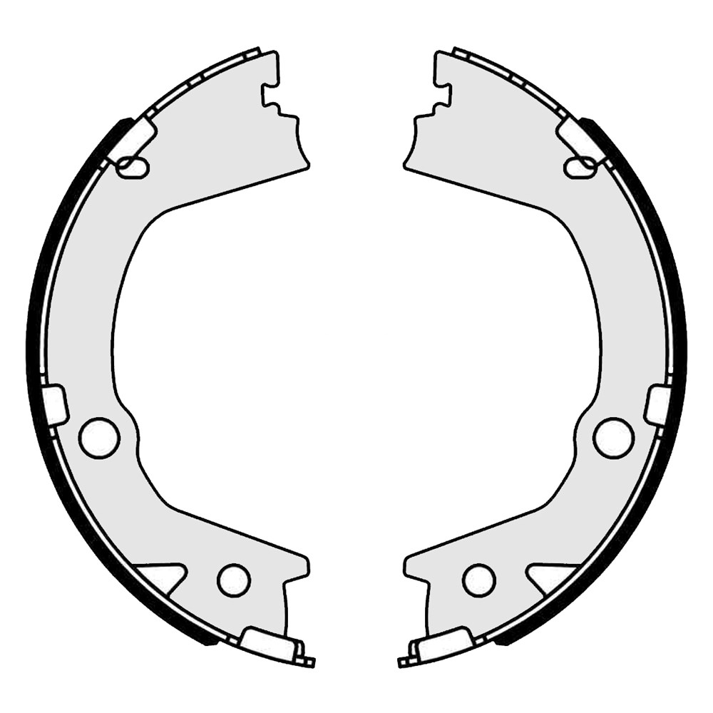 Zestaw szczęk hamulcowych BREMBO S 77 001