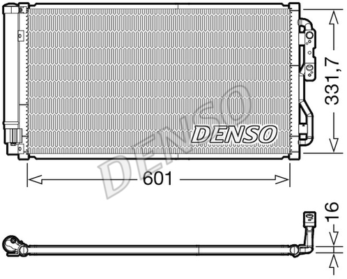 Skraplacz klimatyzacji DENSO DCN05033