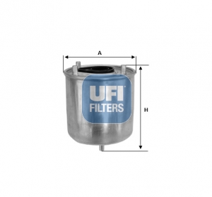 Filtr paliwa UFI 24.127.00