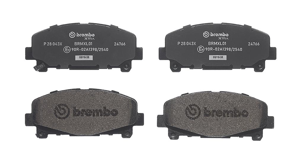 Klocki hamulcowe BREMBO P 28 043X